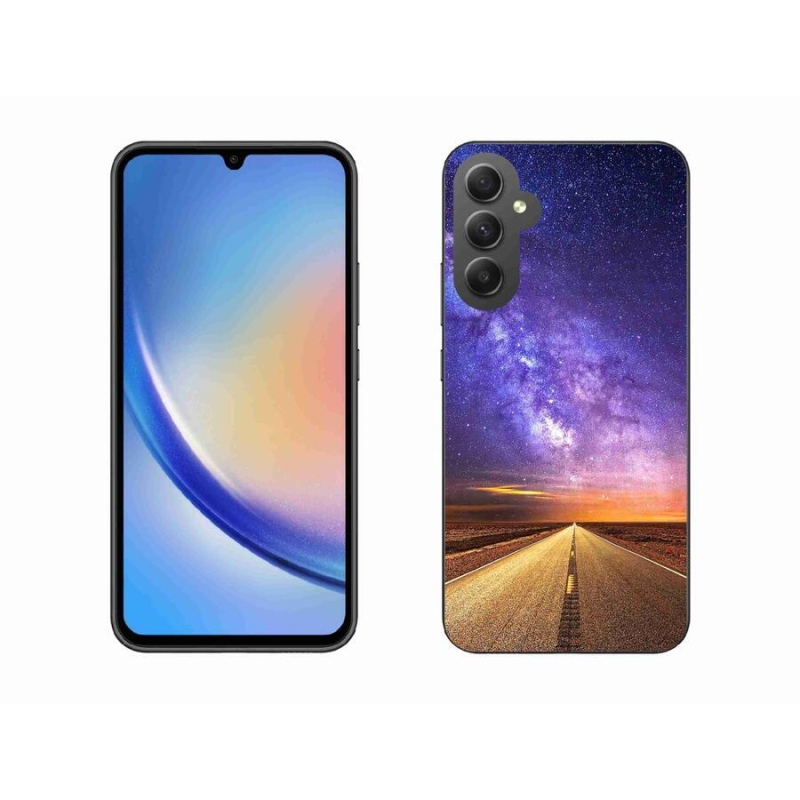 Gelové pouzdro mmCase na mobil Samsung Galaxy A34 5G - americká silnice