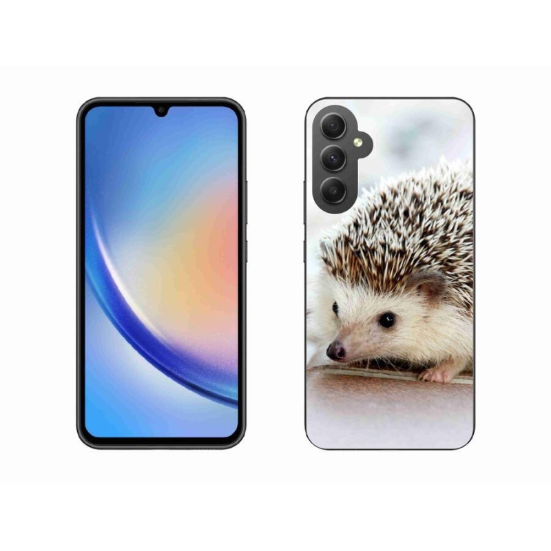 Gelové pouzdro mmCase na mobil Samsung Galaxy A34 5G - ježek