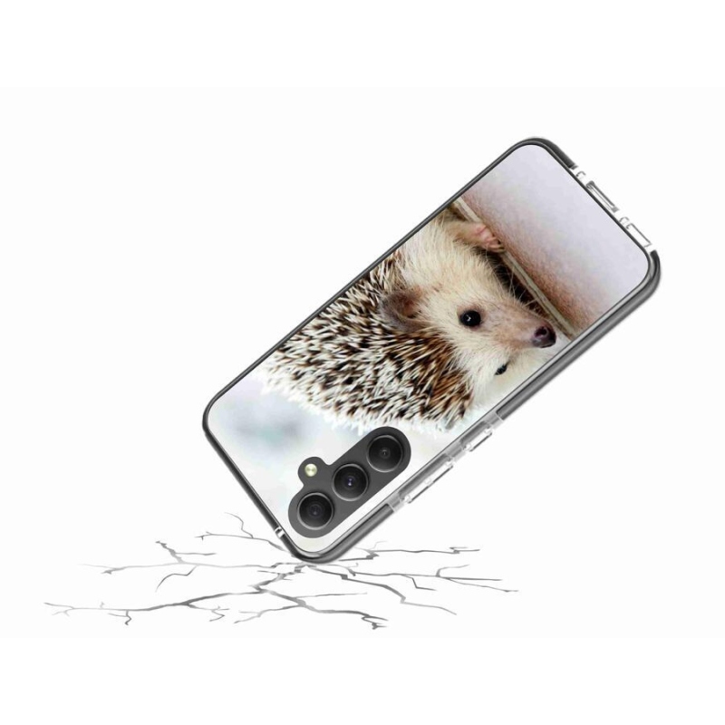 Gelové pouzdro mmCase na mobil Samsung Galaxy A34 5G - ježek