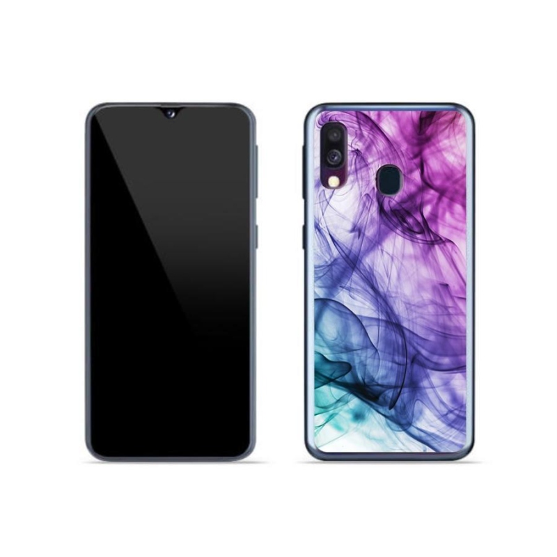 Gelové pouzdro mmCase na mobil Samsung Galaxy A40 - abstraktní vzor