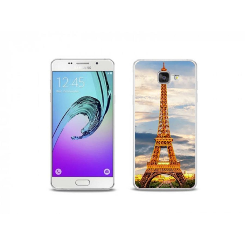 Gelové pouzdro mmCase na mobil Samsung Galaxy A5 (2016) - eiffelova věž 3
