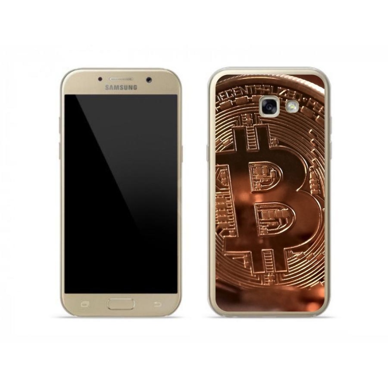 Gelové pouzdro mmCase na mobil Samsung Galaxy A5 (2017) - bitcoin