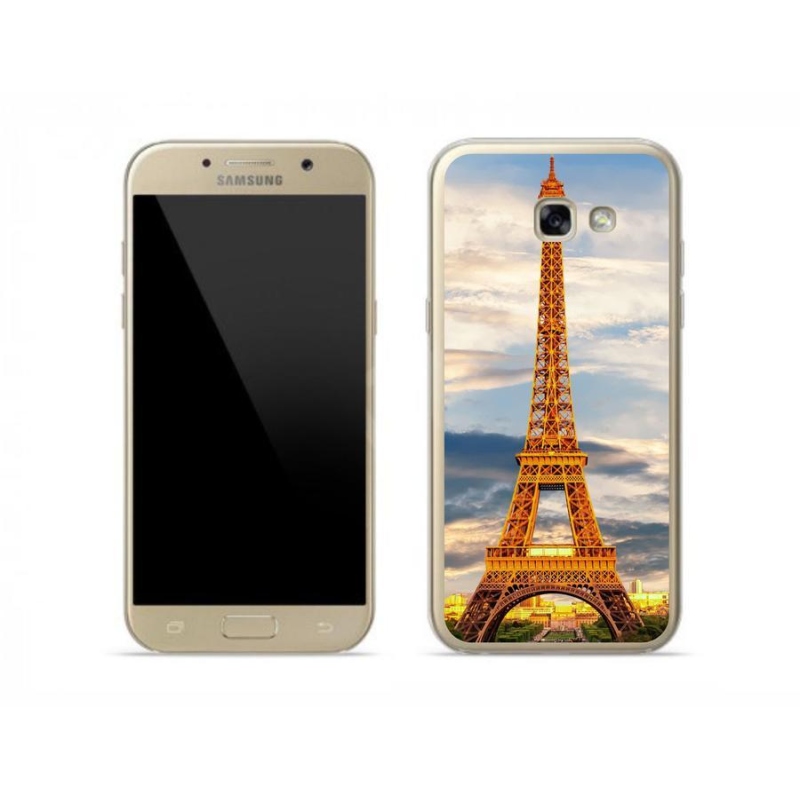 Gelové pouzdro mmCase na mobil Samsung Galaxy A5 (2017) - eiffelova věž 3