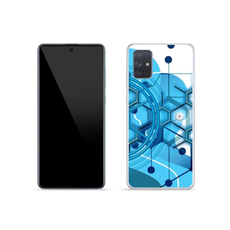 Gelové pouzdro mmCase na mobil Samsung Galaxy A51 - abstraktní vzor 2
