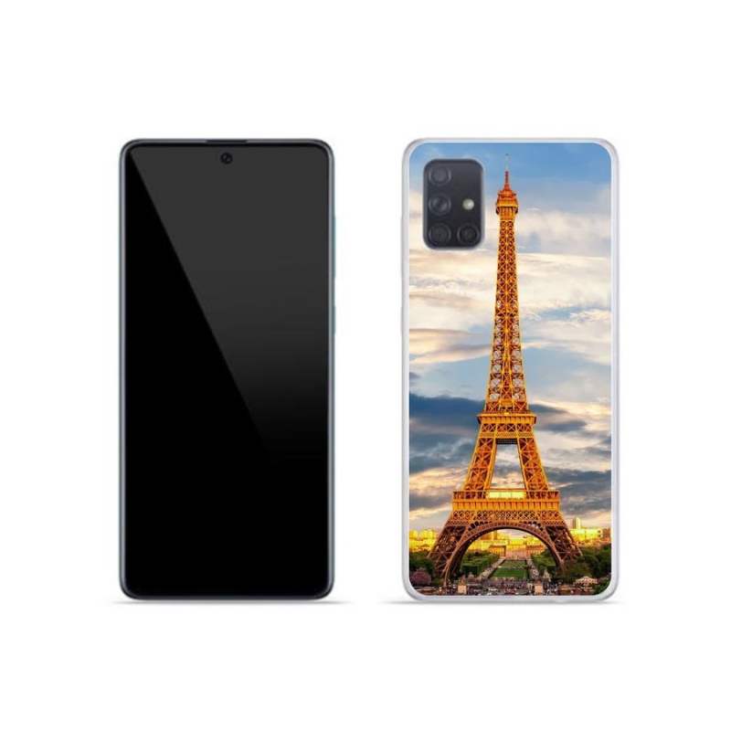 Gelové pouzdro mmCase na mobil Samsung Galaxy A51 - eiffelova věž 3