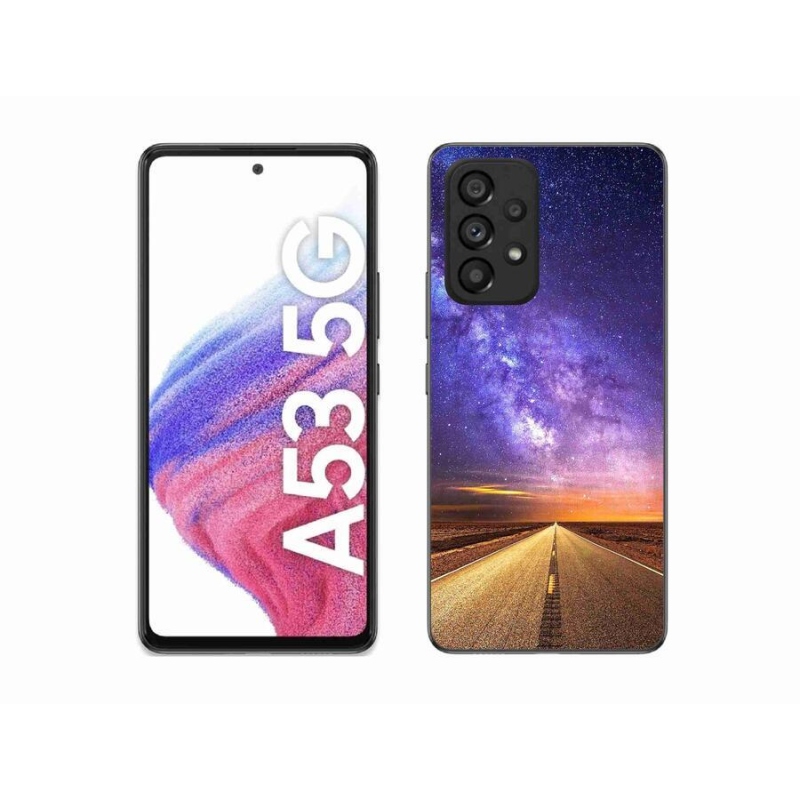 Gelové pouzdro mmCase na mobil Samsung Galaxy A53 5G - americká silnice