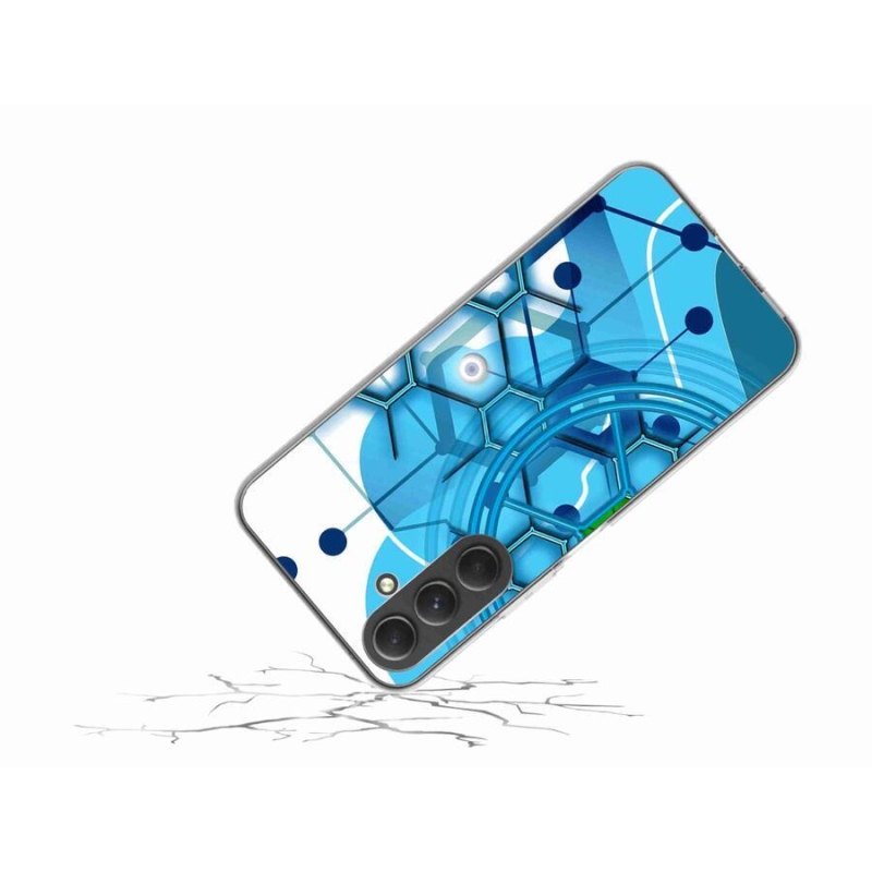 Gelové pouzdro mmCase na mobil Samsung Galaxy A54 5G - abstraktní vzor 2