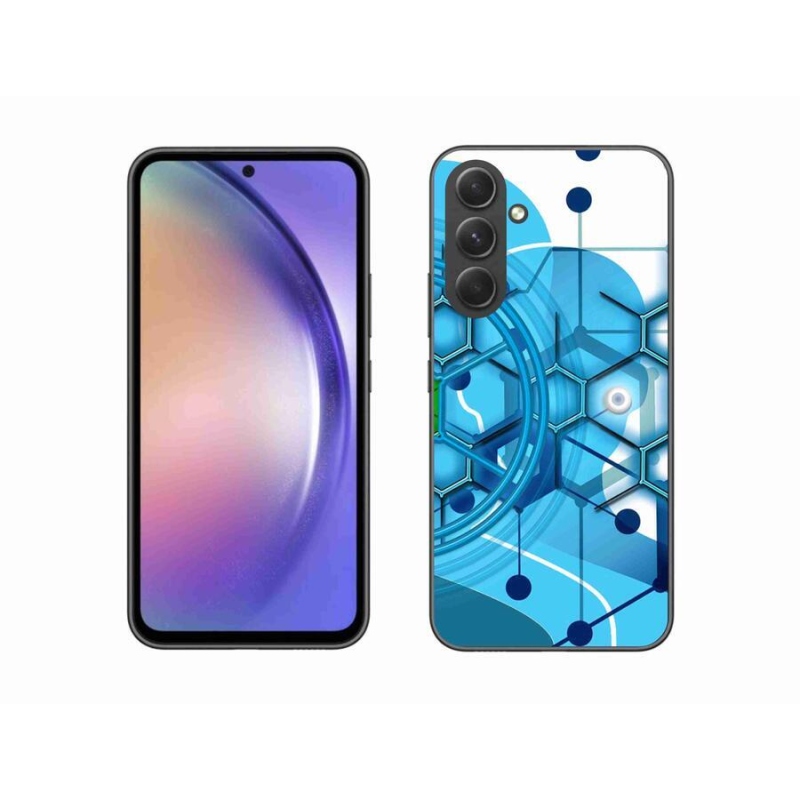 Gelové pouzdro mmCase na mobil Samsung Galaxy A54 5G - abstraktní vzor 2