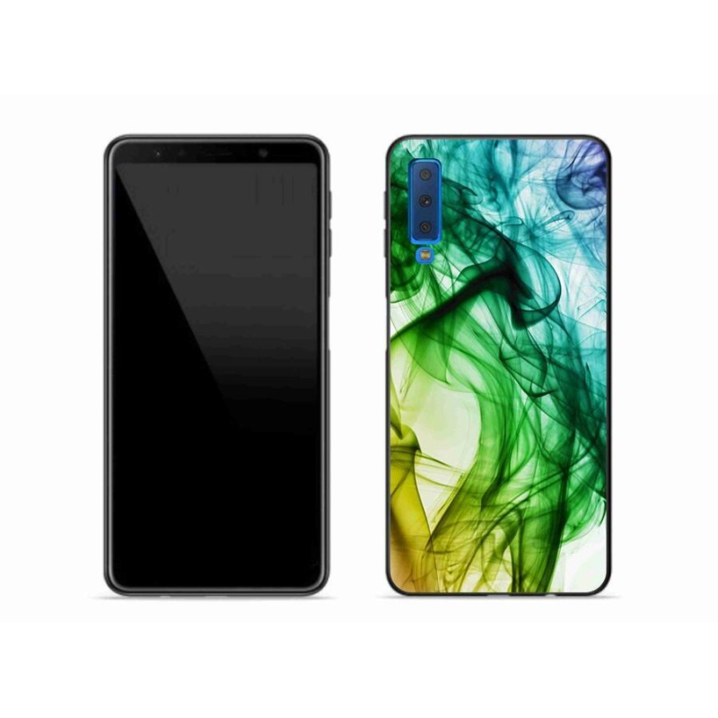 Gelové pouzdro mmCase na mobil Samsung Galaxy A7 (2018) - abstraktní vzor 3