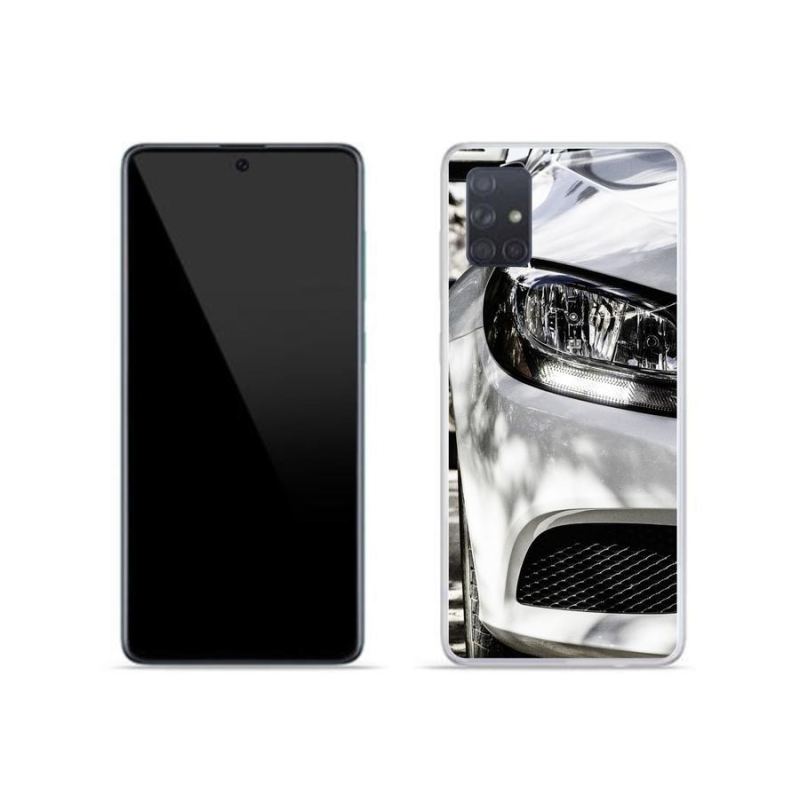 Gelové pouzdro mmCase na mobil Samsung Galaxy A71 - auto