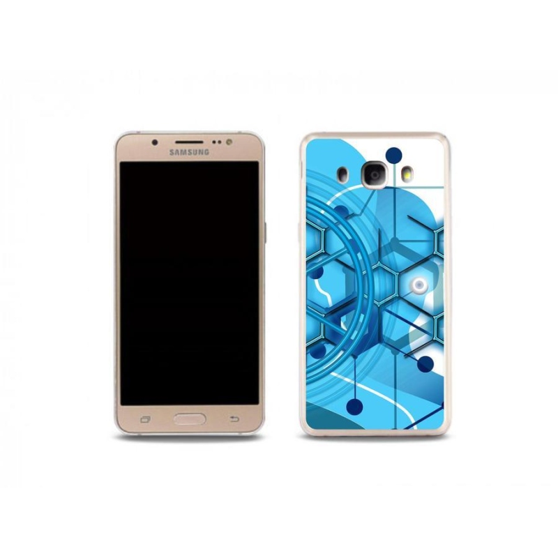 Gelové pouzdro mmCase na mobil Samsung Galaxy J5 (2016) - abstraktní vzor 2