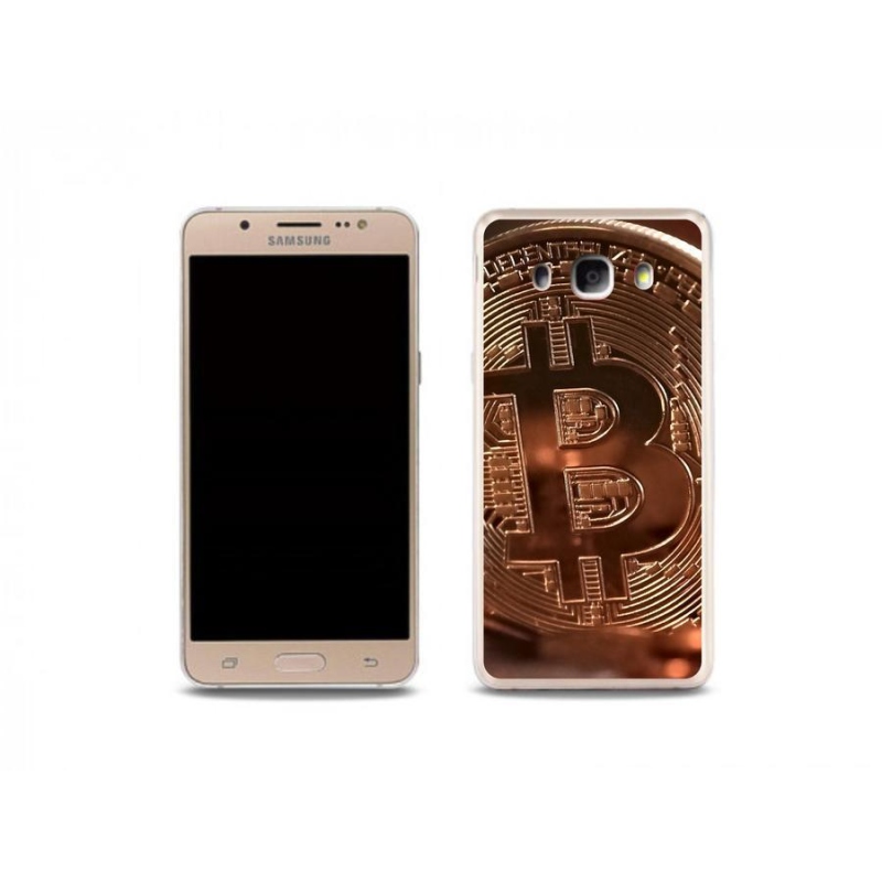 Gelové pouzdro mmCase na mobil Samsung Galaxy J5 (2016) - bitcoin