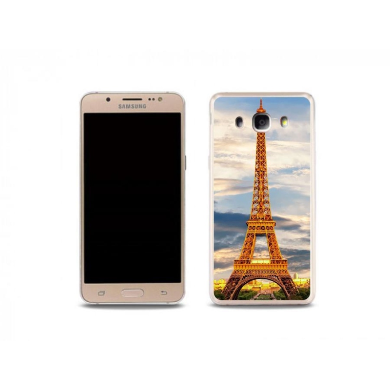 Gelové pouzdro mmCase na mobil Samsung Galaxy J5 (2016) - eiffelova věž 3