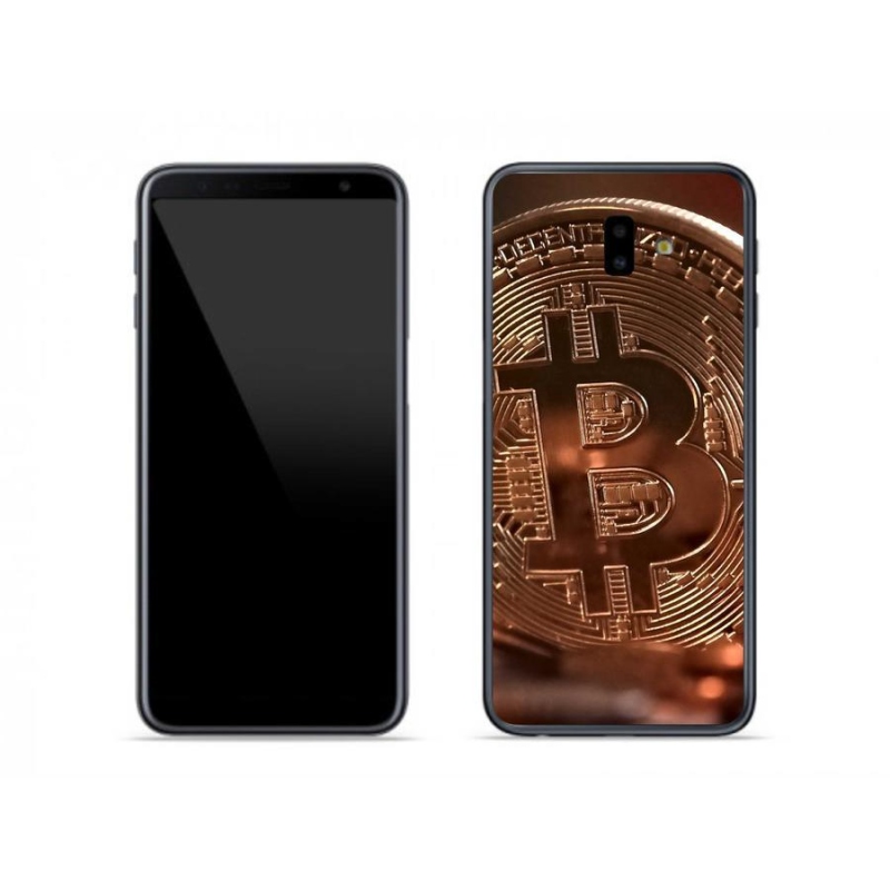 Gelové pouzdro mmCase na mobil Samsung Galaxy J6 Plus - bitcoin