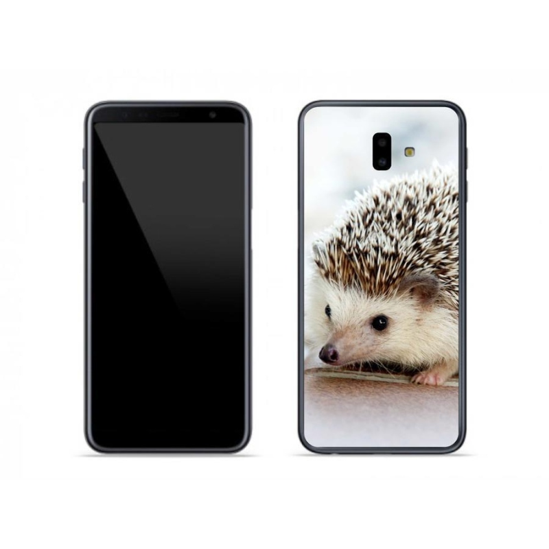 Gelové pouzdro mmCase na mobil Samsung Galaxy J6 Plus - ježek