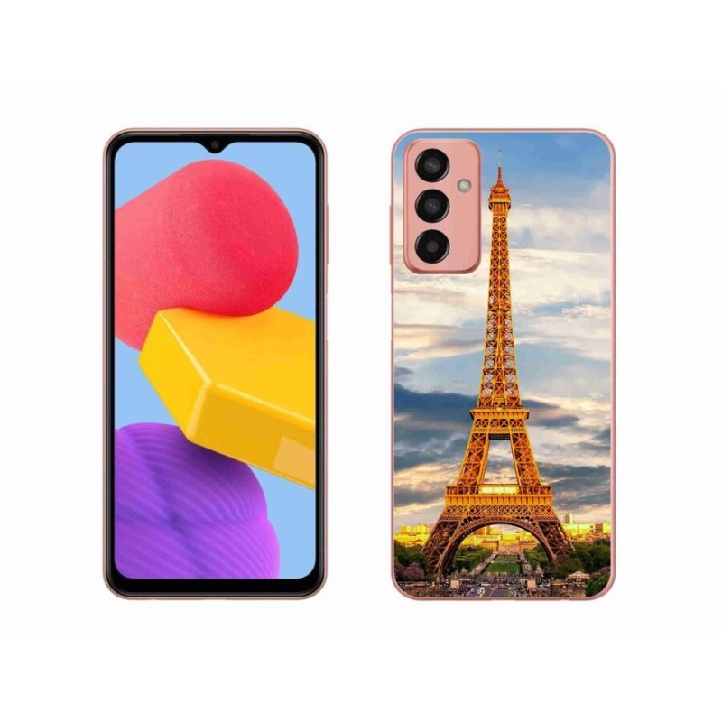 Gelové pouzdro mmCase na mobil Samsung Galaxy M13 - eiffelova věž 3