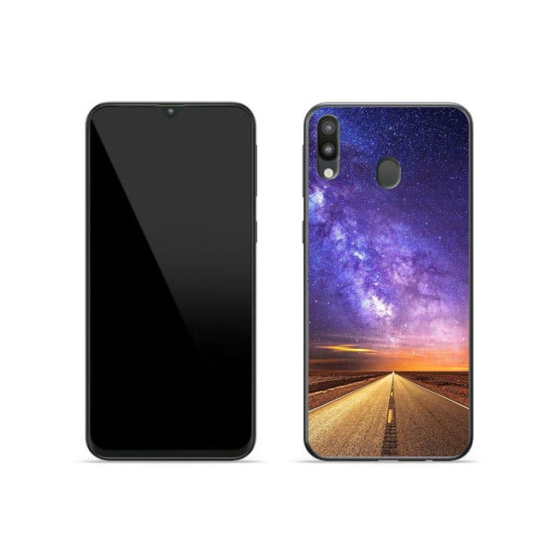 Gelové pouzdro mmCase na mobil Samsung Galaxy M20 - americká silnice