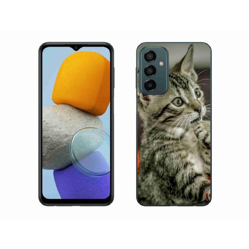 Gelové pouzdro mmCase na mobil Samsung Galaxy M23 5G - roztomilá kočka