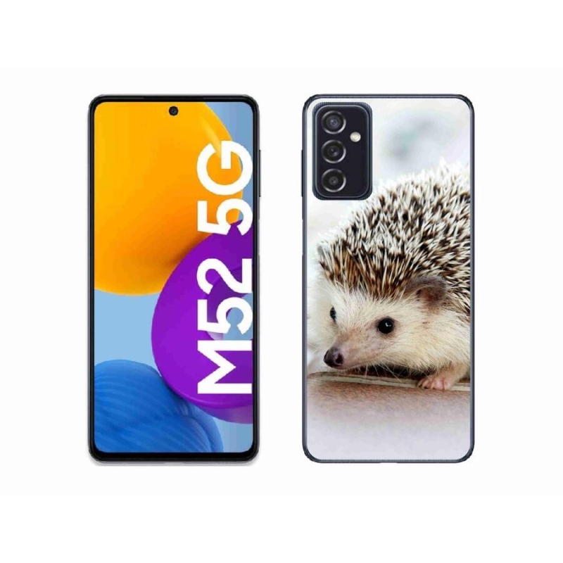 Gelové pouzdro mmCase na mobil Samsung Galaxy M52 5G - ježek