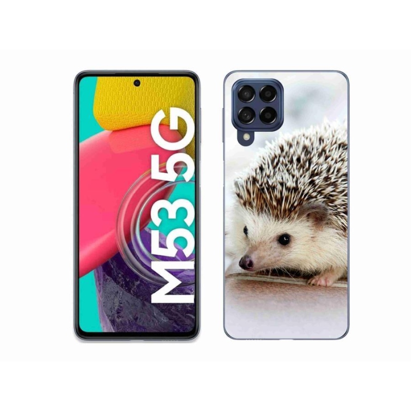 Gelové pouzdro mmCase na mobil Samsung Galaxy M53 5G - ježek