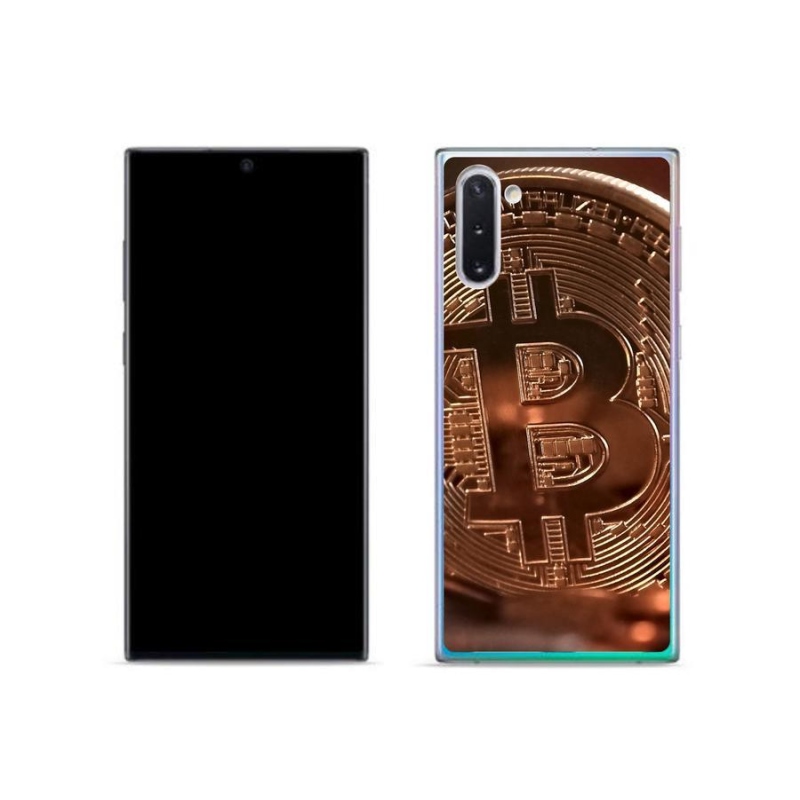 Gelové pouzdro mmCase na mobil Samsung Galaxy Note 10 - bitcoin