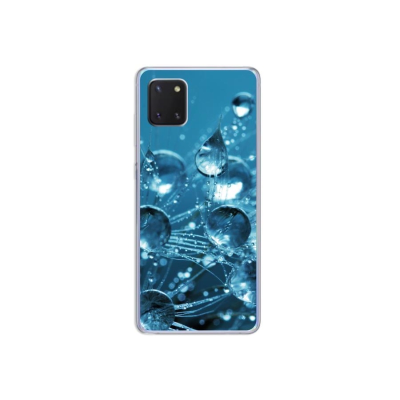 Gelové pouzdro mmCase na mobil Samsung Galaxy Note 10 Lite - kapky vody