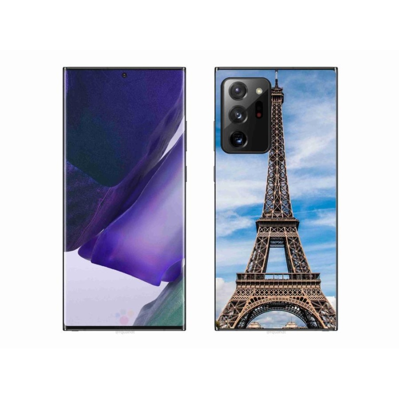Gelové pouzdro mmCase na mobil Samsung Galaxy Note 20 Ultra - eiffelova věž 4