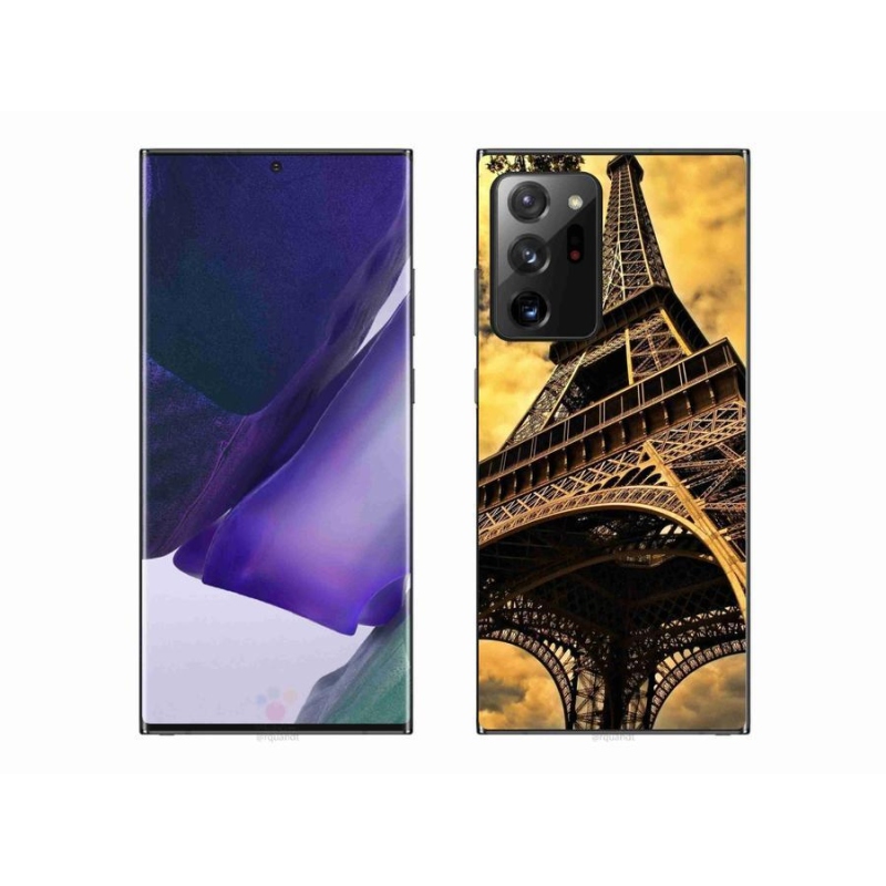 Gelové pouzdro mmCase na mobil Samsung Galaxy Note 20 Ultra - eiffelova věž