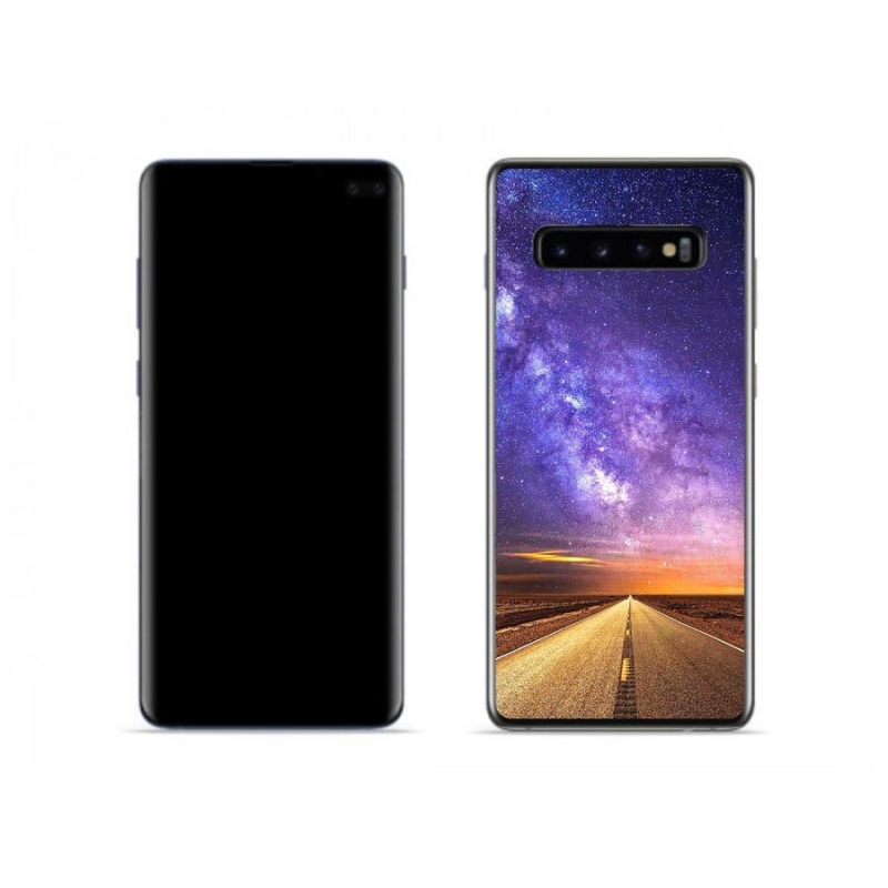 Gelové pouzdro mmCase na mobil Samsung Galaxy S10 - americká silnice