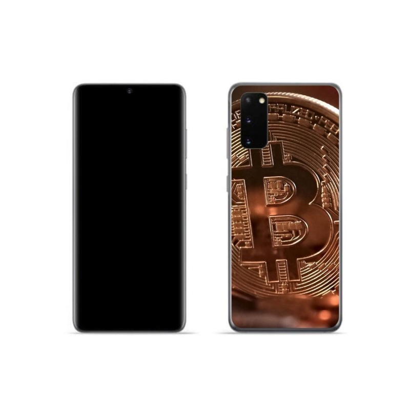 Gelové pouzdro mmCase na mobil Samsung Galaxy S20 - bitcoin