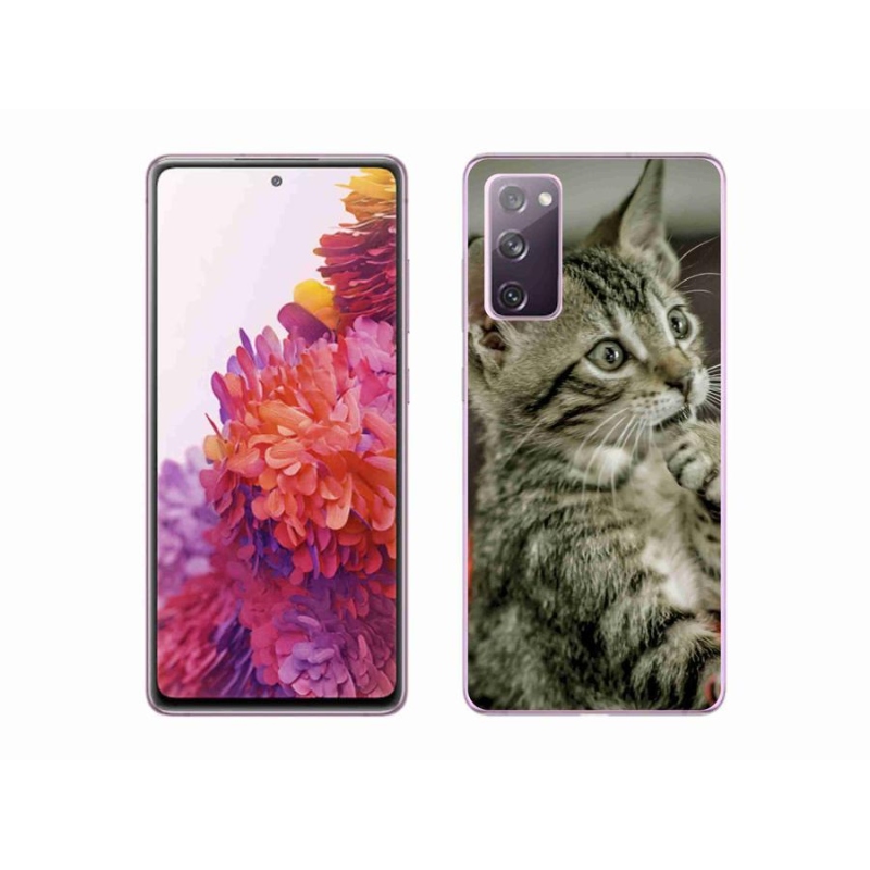 Gelové pouzdro mmCase na mobil Samsung Galaxy S20 FE - roztomilá kočka