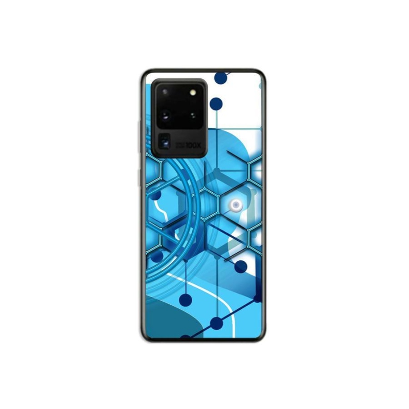 Gelové pouzdro mmCase na mobil Samsung Galaxy S20 Ultra - abstraktní vzor 2