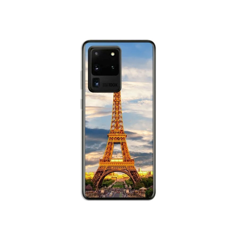 Gelové pouzdro mmCase na mobil Samsung Galaxy S20 Ultra - eiffelova věž 3