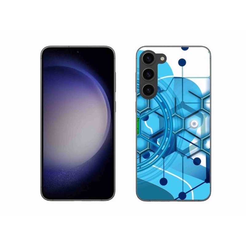 Gelové pouzdro mmCase na mobil Samsung Galaxy S23+ 5G - abstraktní vzor 2
