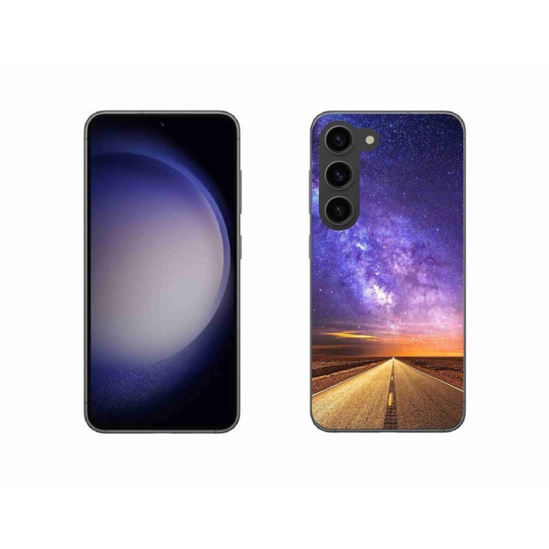 Gelové pouzdro mmCase na mobil Samsung Galaxy S23 5G - americká silnice