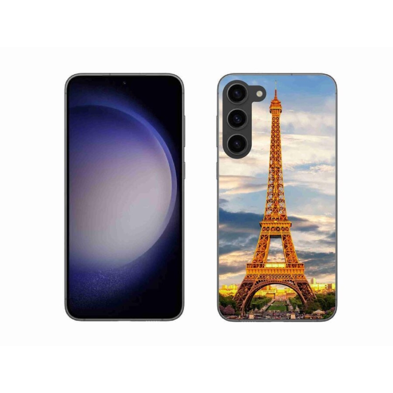 Gelové pouzdro mmCase na mobil Samsung Galaxy S23+ 5G - eiffelova věž 3