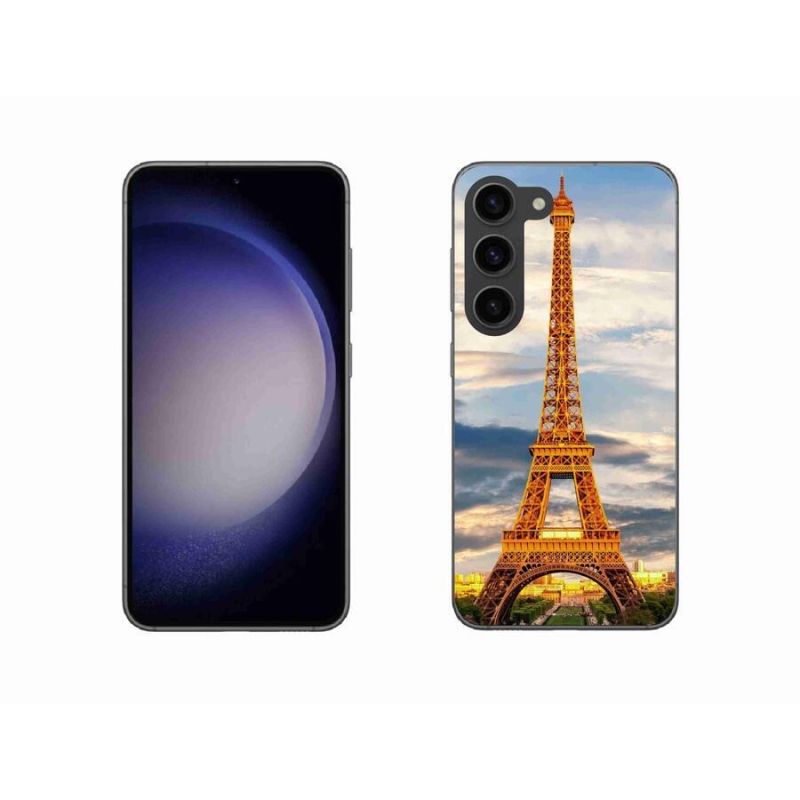 Gelové pouzdro mmCase na mobil Samsung Galaxy S23 5G - eiffelova věž 3