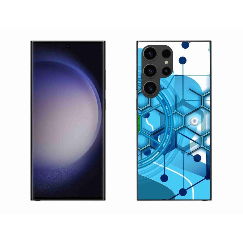 Gelové pouzdro mmCase na mobil Samsung Galaxy S23 Ultra 5G - abstraktní vzor 2