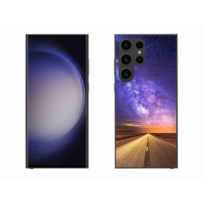 Gelové pouzdro mmCase na mobil Samsung Galaxy S23 Ultra 5G - americká silnice