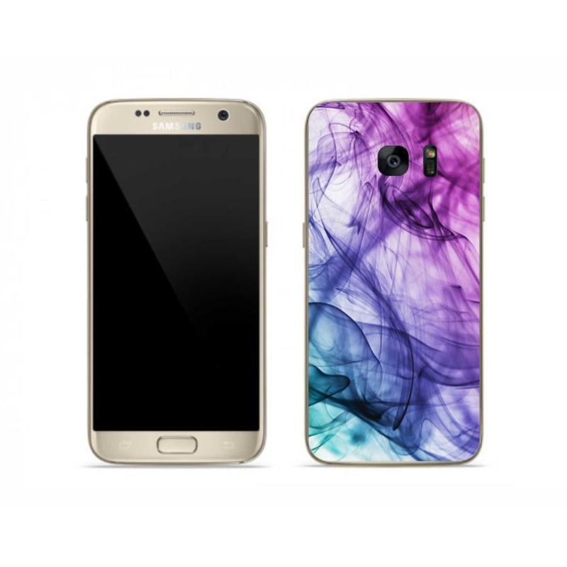 Gelové pouzdro mmCase na mobil Samsung Galaxy S7 - abstraktní vzor