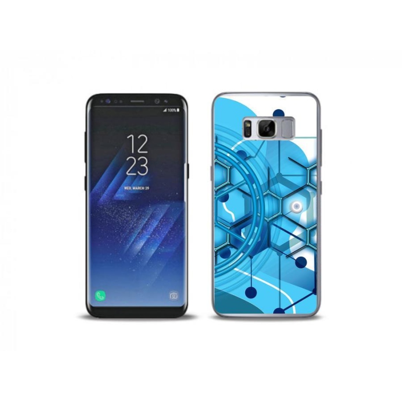 Gelové pouzdro mmCase na mobil Samsung Galaxy S8 Plus - abstraktní vzor 2