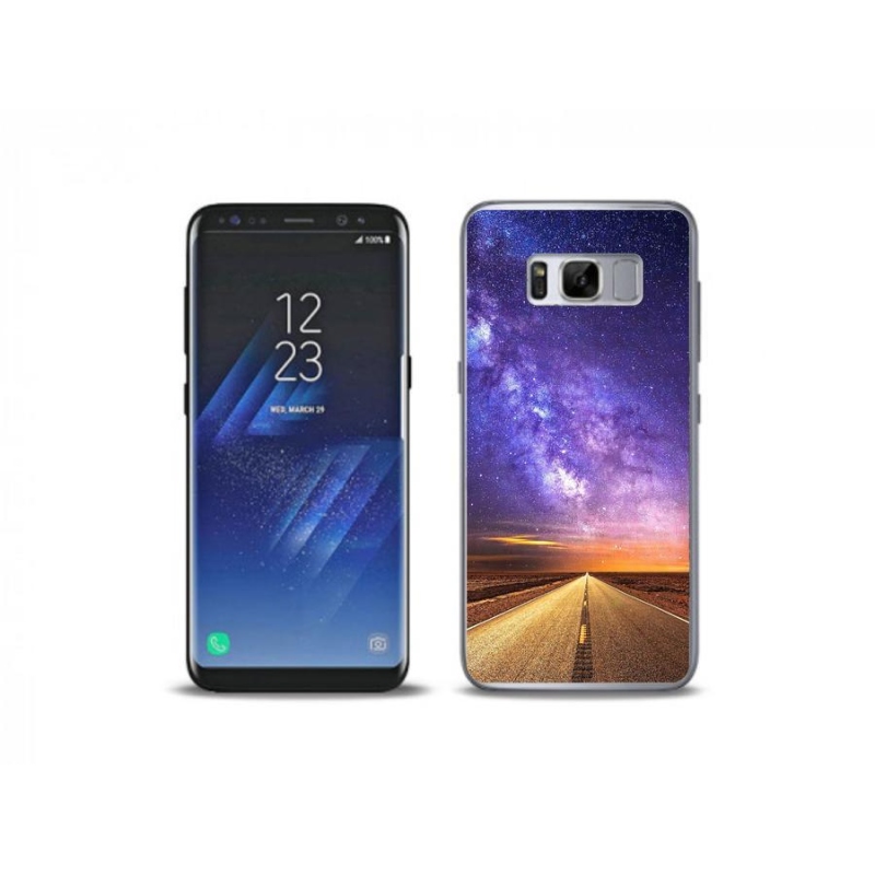 Gelové pouzdro mmCase na mobil Samsung Galaxy S8 Plus - americká silnice
