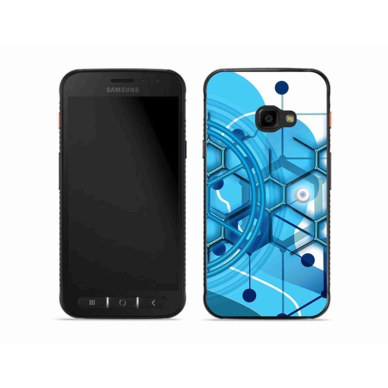 Gelové pouzdro mmCase na mobil Samsung Galaxy Xcover 4S - abstraktní vzor 2