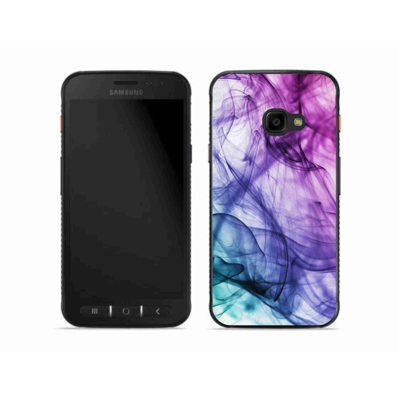 Gelové pouzdro mmCase na mobil Samsung Galaxy Xcover 4S - abstraktní vzor
