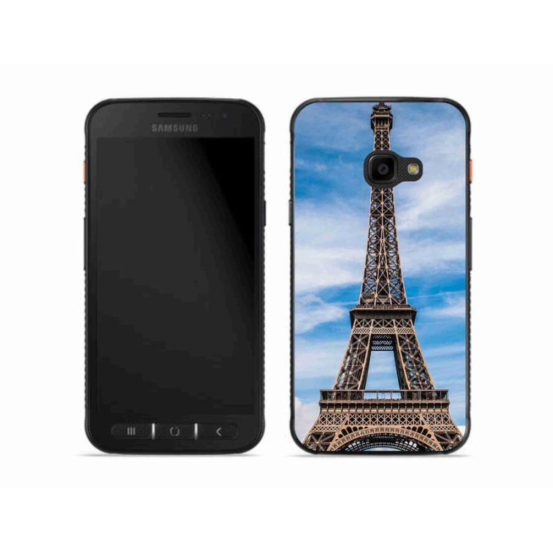 Gelové pouzdro mmCase na mobil Samsung Galaxy Xcover 4S - eiffelova věž 4