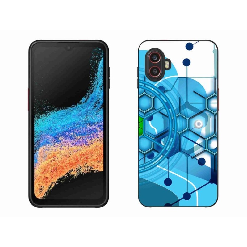 Gelové pouzdro mmCase na mobil Samsung Galaxy Xcover 6 Pro - abstraktní vzor 2