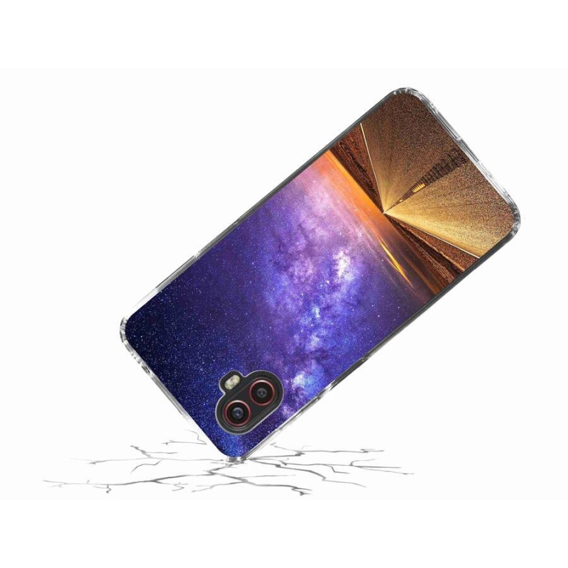 Gelové pouzdro mmCase na mobil Samsung Galaxy Xcover 6 Pro - americká silnice