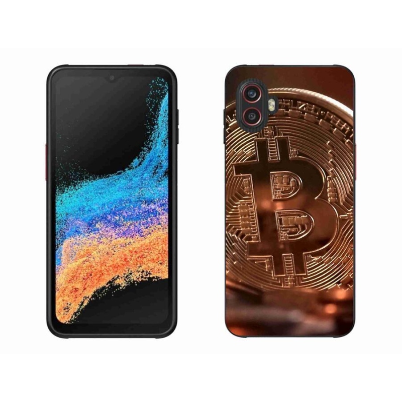Gelové pouzdro mmCase na mobil Samsung Galaxy Xcover 6 Pro - bitcoin