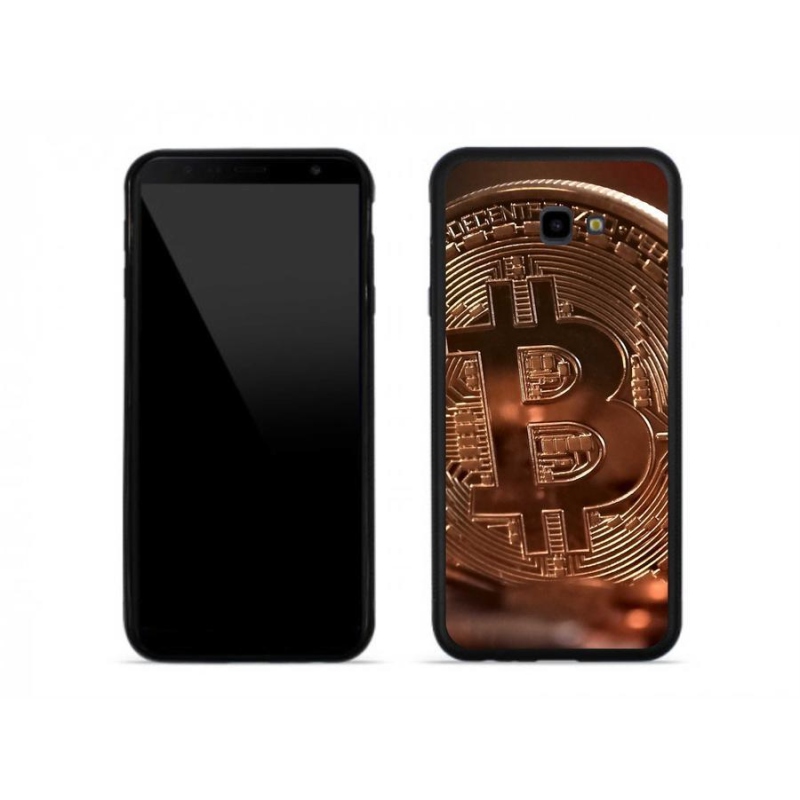 Gelové pouzdro mmCase na mobil Samsung J4 Plus - bitcoin