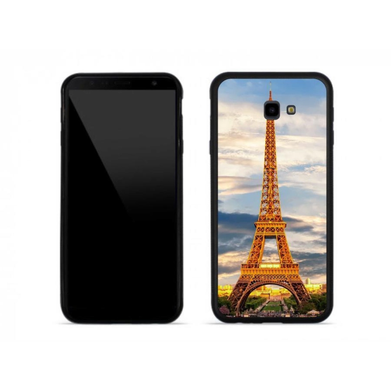 Gelové pouzdro mmCase na mobil Samsung J4 Plus - eiffelova věž 3